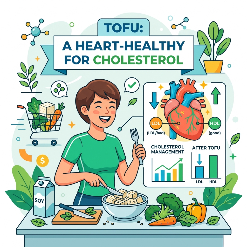 豆腐はコレステロールが気になる人に向いている?たんぱく質と食べ方のポイント